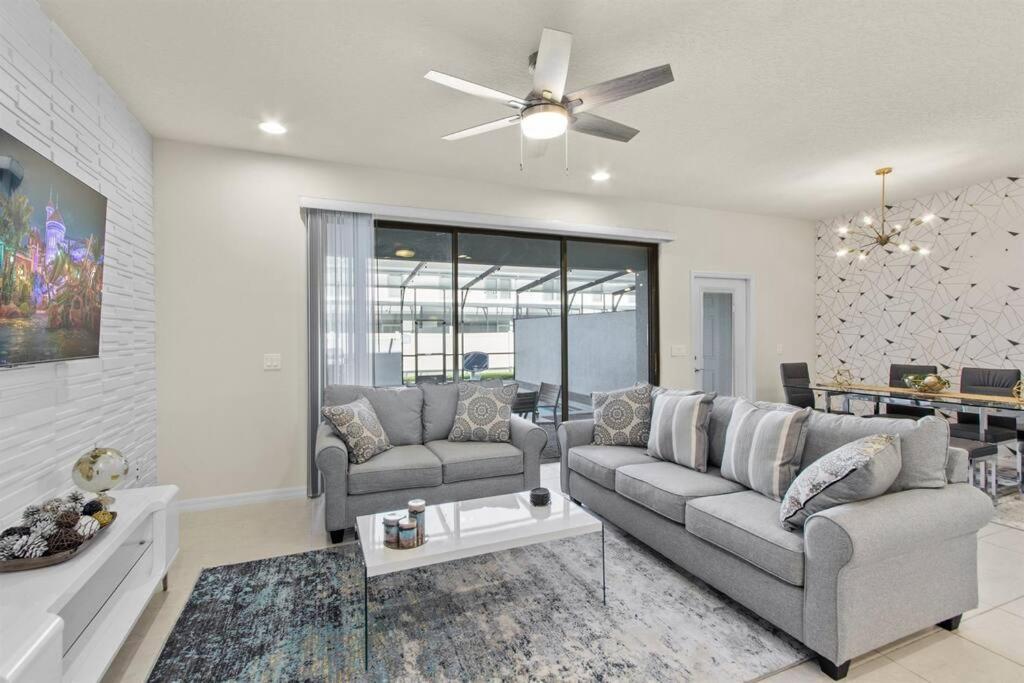 Luxury 5Bd/5Bh Home With Pool/Bbq Disney Universal Kissimmee Luaran gambar